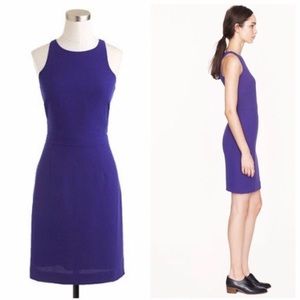 J. Crew Cutaway Crepe Dress